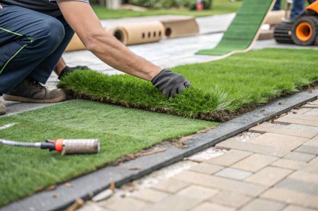 why hire a pro to install turf blog feature image